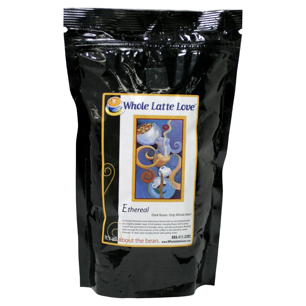 Whole Latte Love Ethereal Whole Bean Coffee 1LB Bag