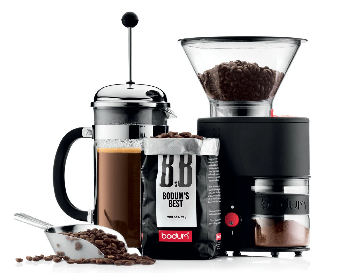 Bodum Bistro Burr Coffee Grinder In Black - Image 2