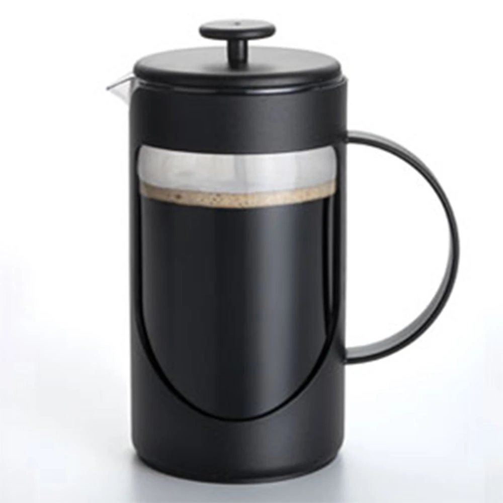Bonjour Ami-MatinT 3 Cup Unbreakable French Press In Black