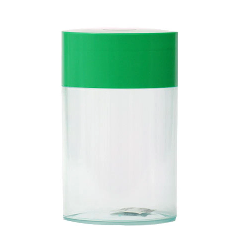 Coffeevac 1lb CFV2 Storage Container Clear With Green Top