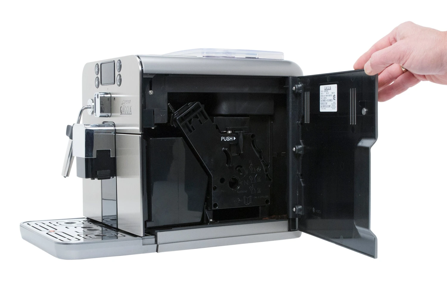 Gaggia Brera Espresso Machine In Silver - Image 9