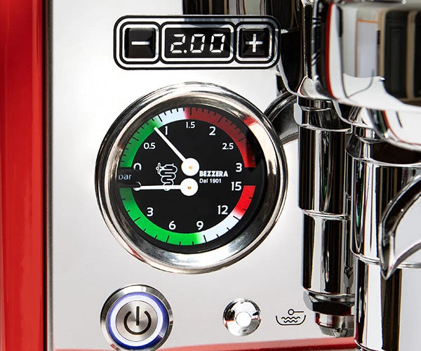 Bezzera Aria PID Espresso Machine With Flow Control - Red - Image 9