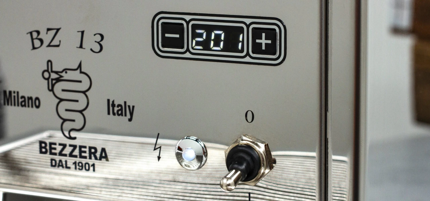 Bezzera BZ13 DE Rosso Espresso Machine - Rosewood - Special Edition - Image 11