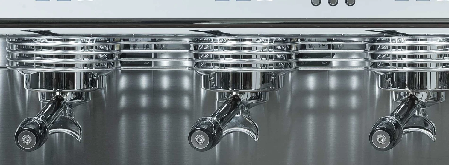 Dalla Corte Evo 2 Espresso Machine - 3-Group Arctic White - Image 4