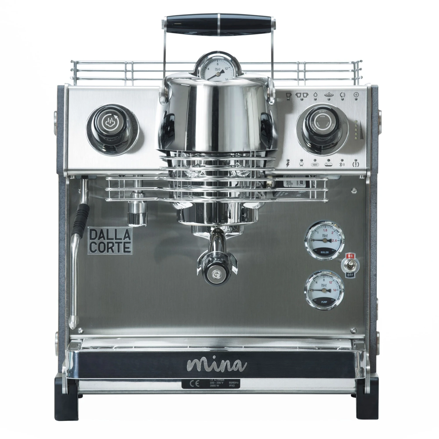 Dalla Corte Mina Espresso Machine (220v) - Venice Wood - Image 2