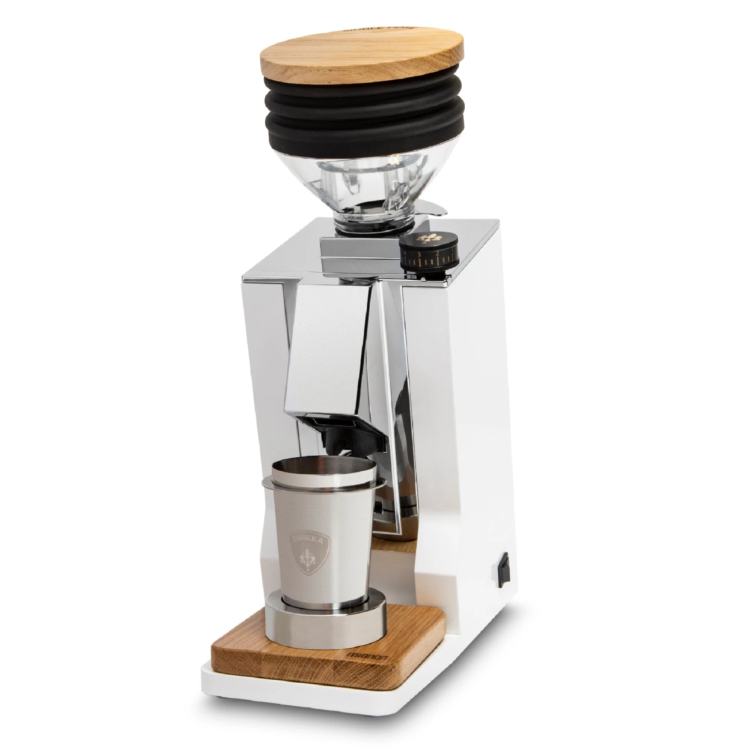 Eureka Oro Mignon Single Dose Grinder - White - Image 3
