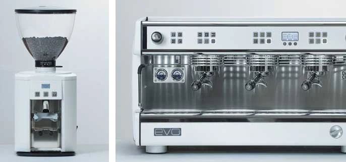 Dalla Corte Evo 2 Espresso Machine - 3-Group Arctic White - Image 6