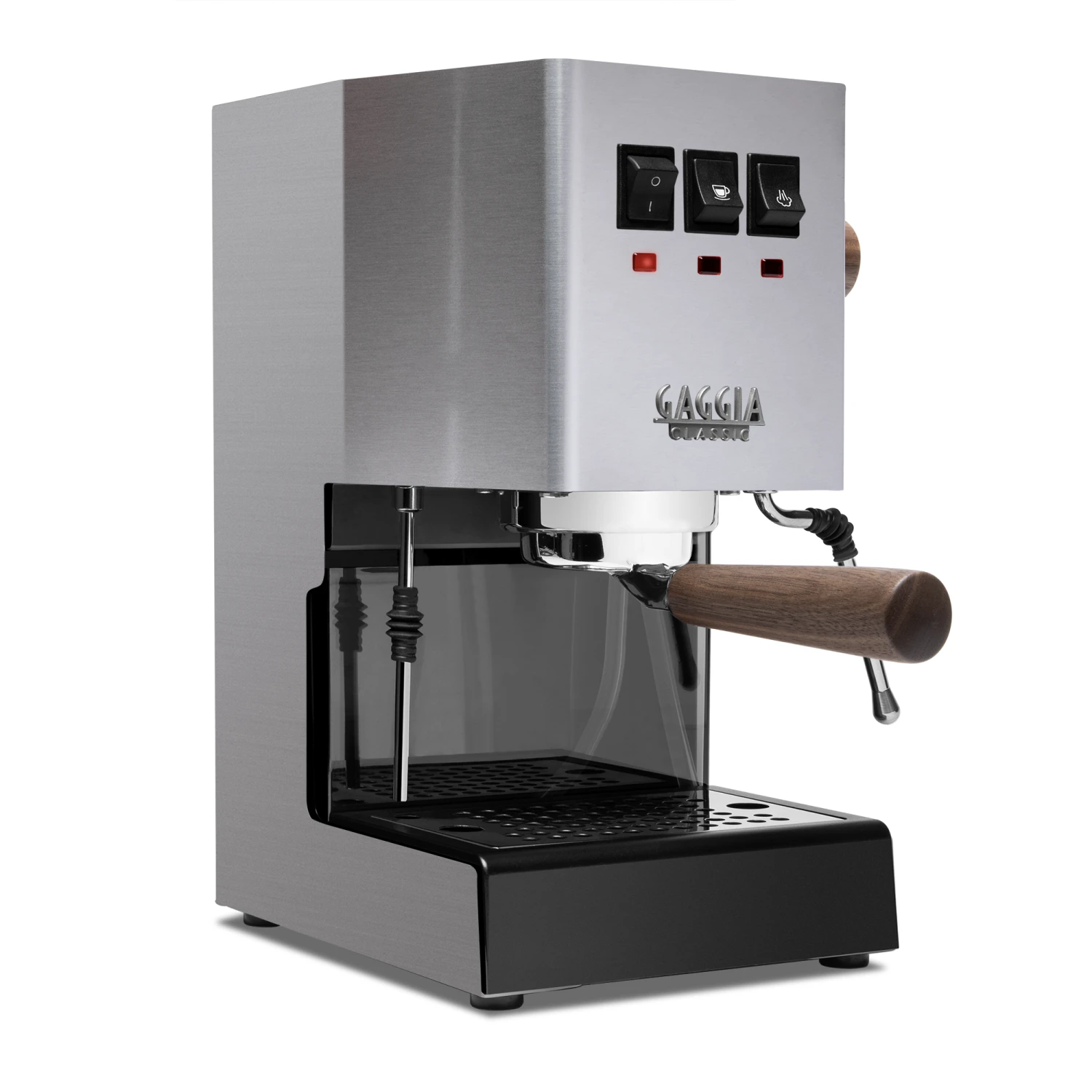 Gaggia Classic Evo Pro Semi-Automatic Espresso Machine With Walnut