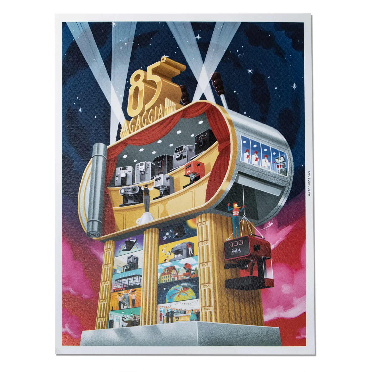 Gaggia Classic Evo Pro - 85th Anniversary Limited Edition With Walnut - Image 7