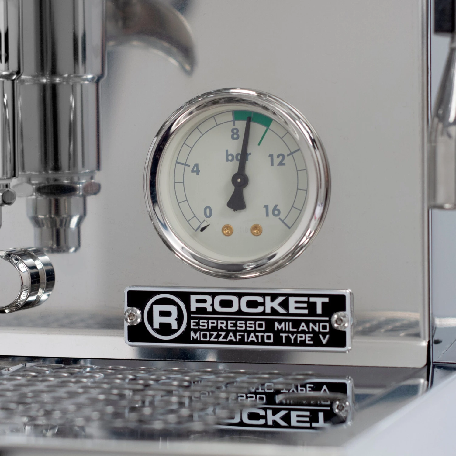 Rocket Espresso Mozzafiato Cronometro V Espresso Machine - Walnut Accents - Image 7