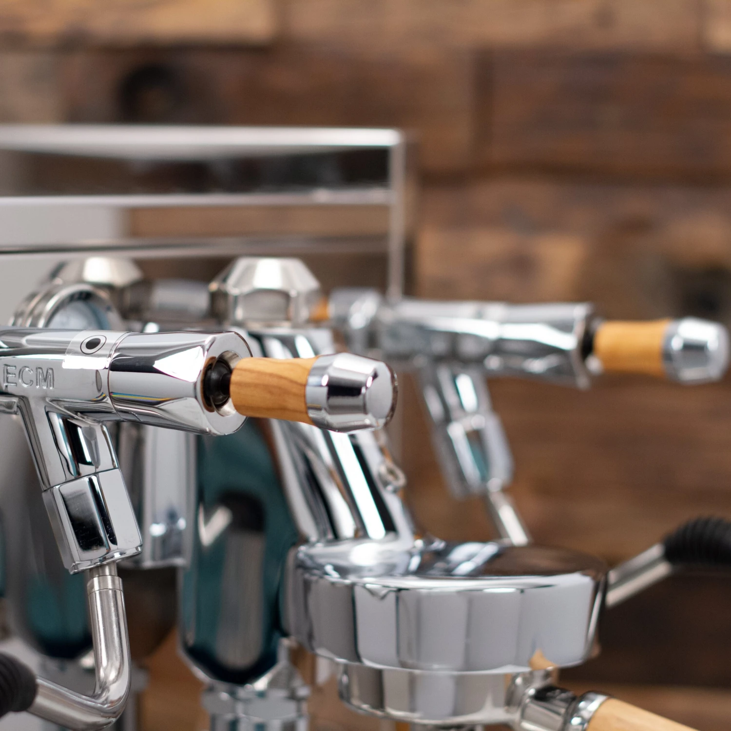 ECM Technika V Profi PID Espresso Machine - Olive Wood - Image 8