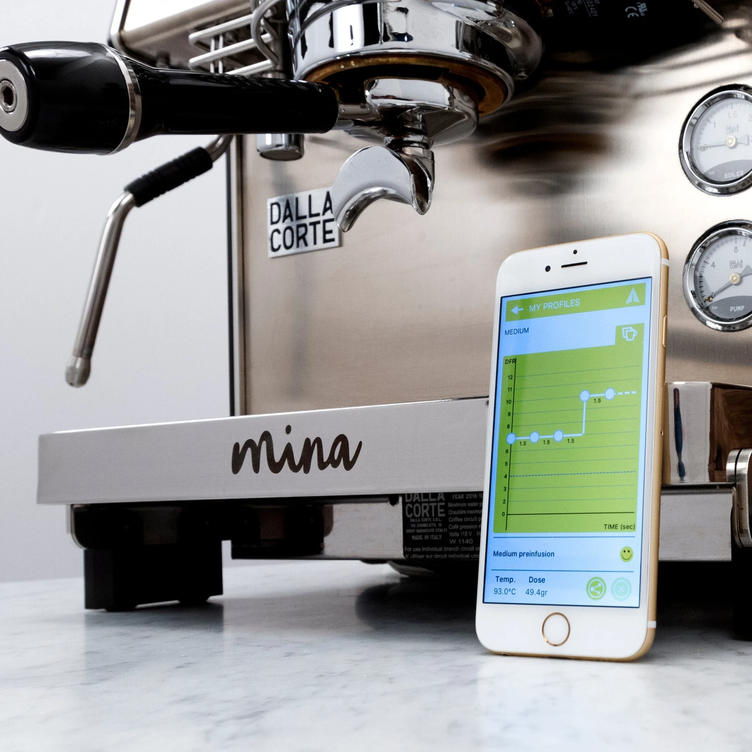 Dalla Corte Mina Espresso Machine (110v) - Glass - Image 18