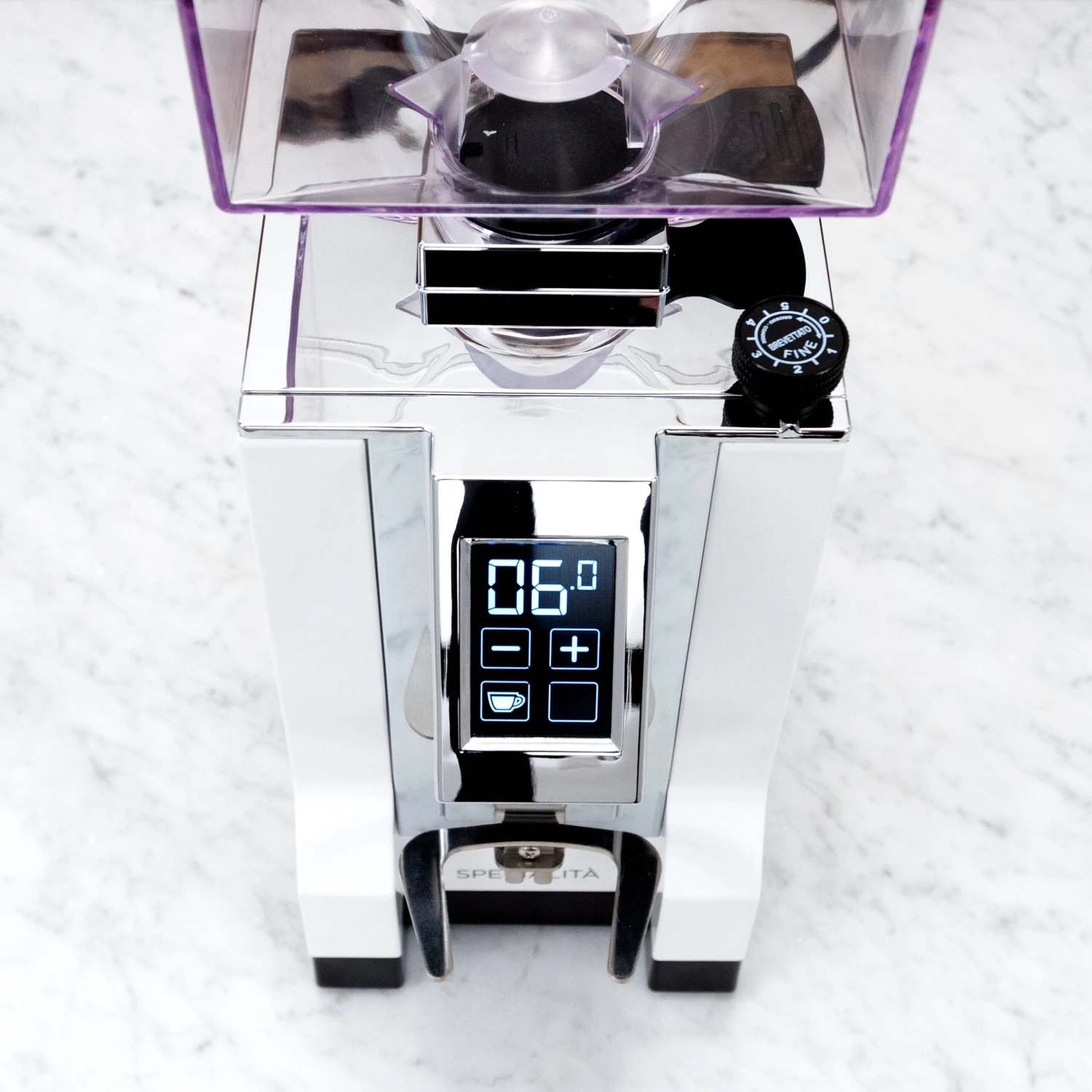 Eureka Mignon Specialita Espresso Grinder In White - Image 7