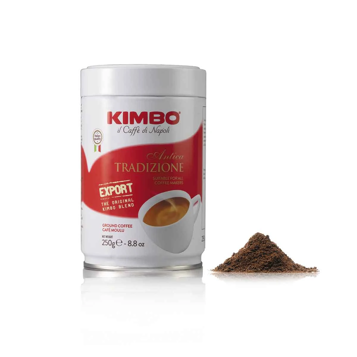 Kimbo Il Caffe Di Napoli Antica Tradizione Ground 250g - Tin - Image 2