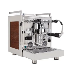 Profitec Pro 600 Dual Boiler Espresso Machine With Quick Steam Plus - Lacewood Quarter Cut