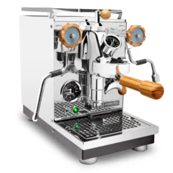 Profitec Pro 400 Espresso Machine With Flow Control And Olive Wood