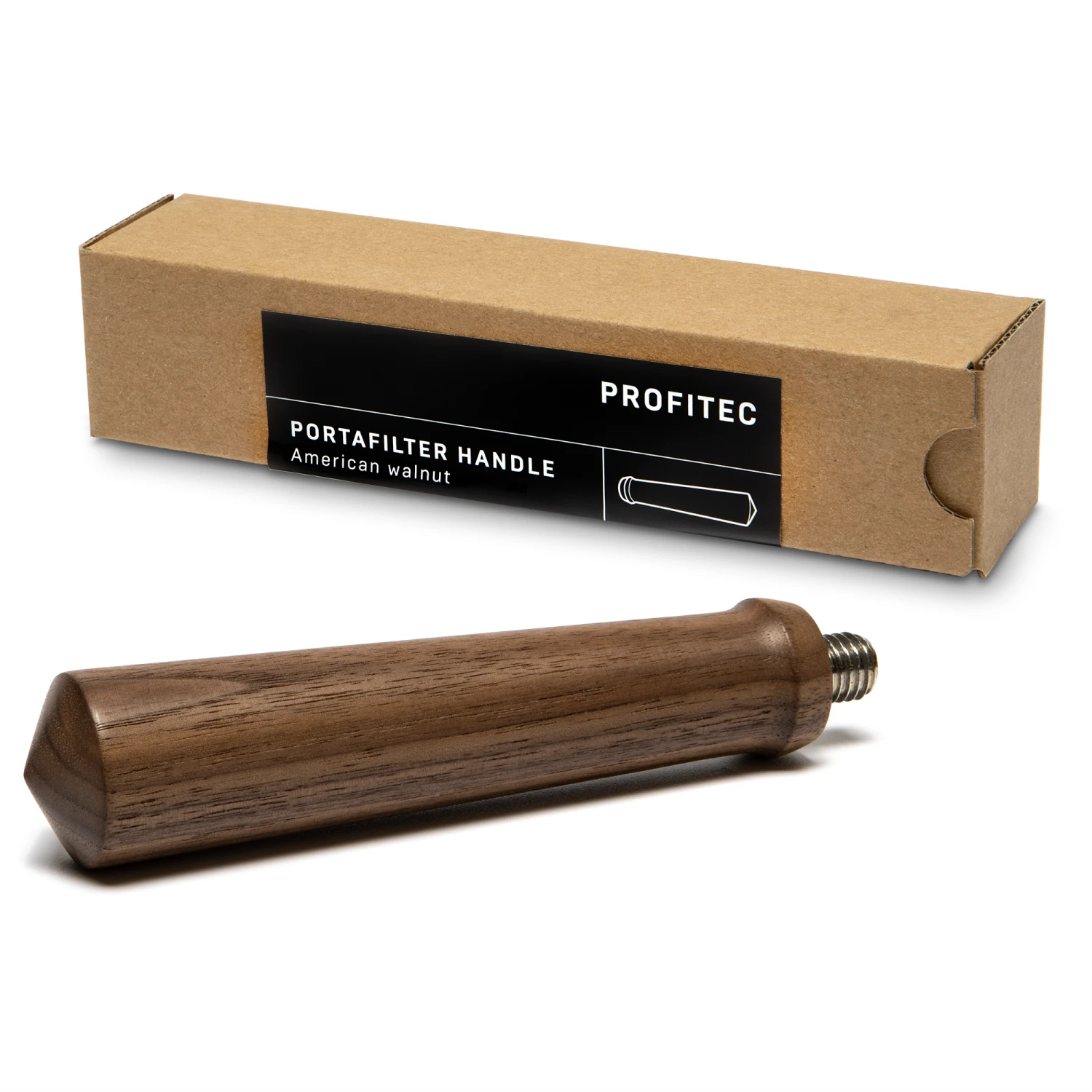 Profitec Twist And Change Portafilter Handle - American Walnut