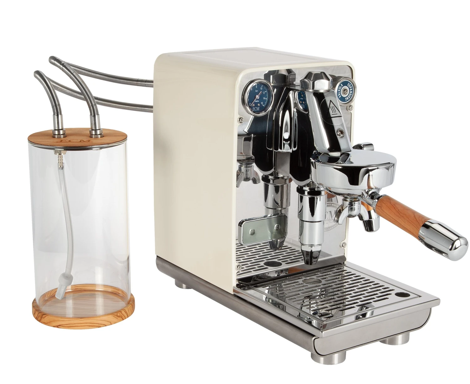ECM Puristika Single-Boiler Espresso Machine Cream - Image 2