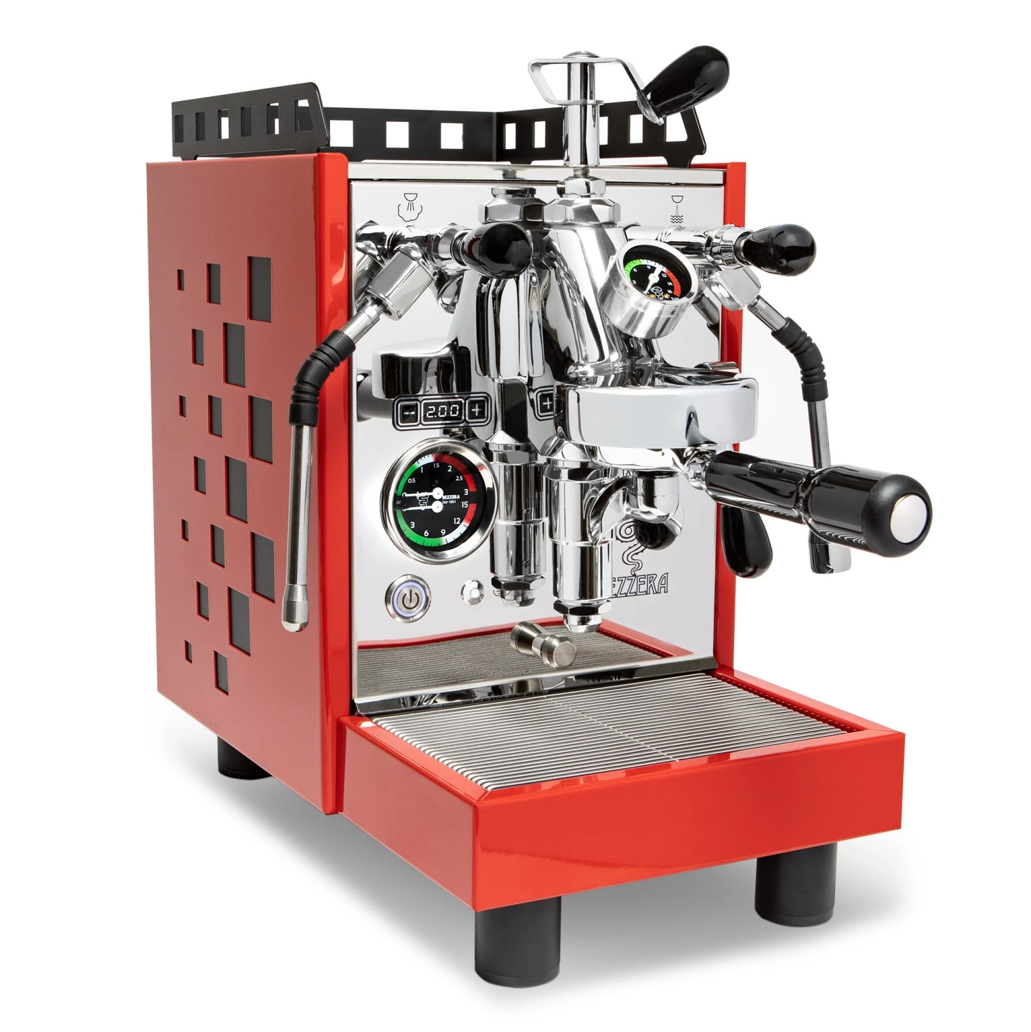 Bezzera Aria PID Espresso Machine With Flow Control - Red