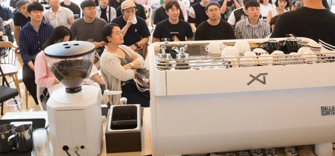 Dalla Corte XT Classic Espresso Machine - 3-Group White Oak - Image 7