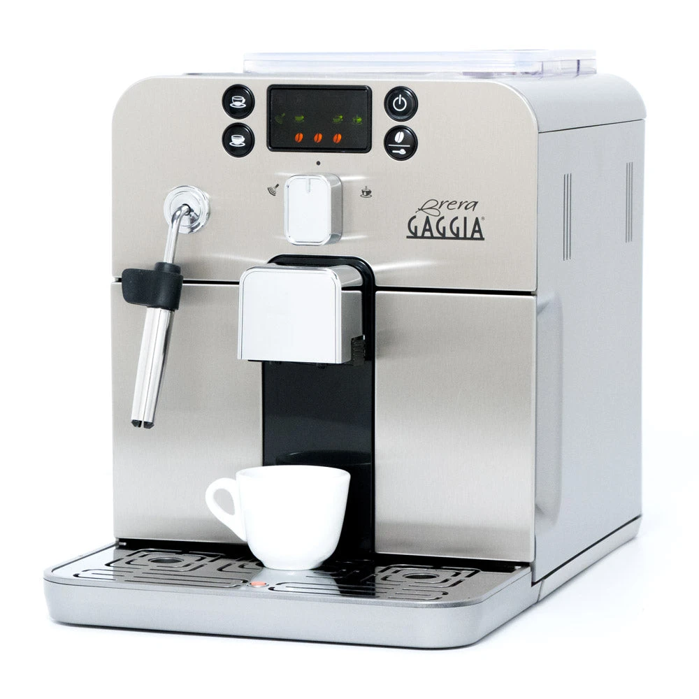 Gaggia Brera Espresso Machine In Silver