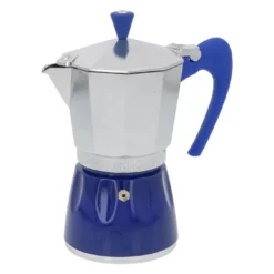 G.A.T. Moka Delizia 6-Cup Moka Pot - Blue